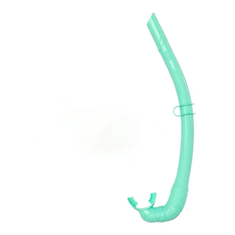 High quality folding snorkel full silicone snorkeling soft wet swimming tube for free diving