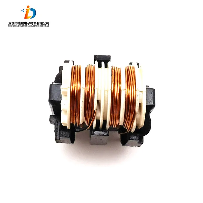 High Current Ac Line Emc Drum Core Coil 3 Pins Leaded Power Chock Manufacture Filter 47uh Inductor