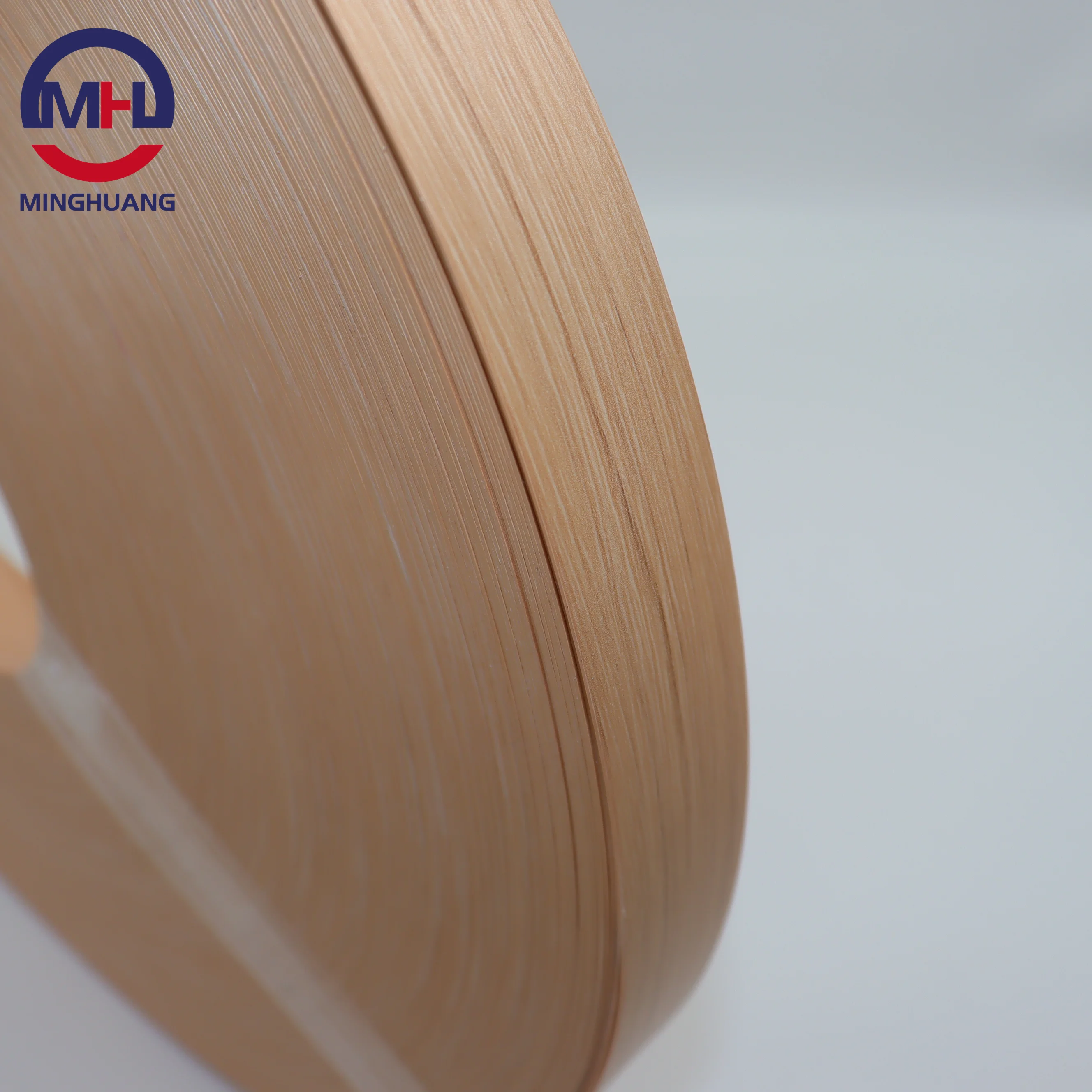 MH 0.4Mm- 2Mm Thickness Pvc Decorative Plastic Desk Wood Furniture Edge Banding And Veneer Edge Banding