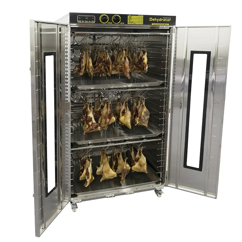 Commercial Hanging type Bacon dryer Intestinal wax dehydrator machine  with 3 year warranty