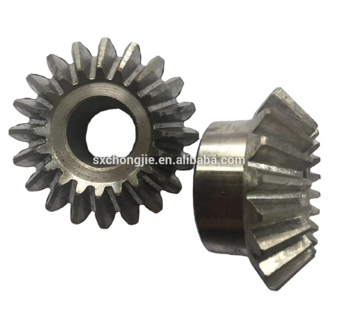 Factory price custom steel spline helical straight teeth new straight spiral bevel gears