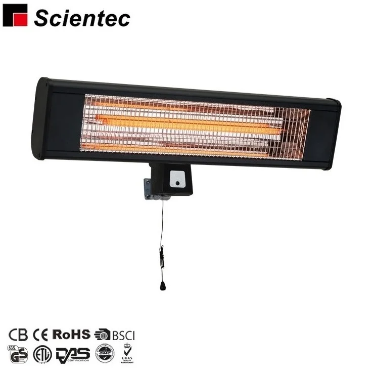 Good Quality IP44 1800W Patio Heater Ceiling Wall Mount Room Infrared Heater