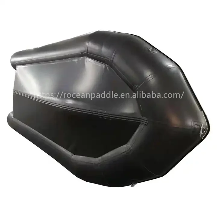 High Quality Rigid Aluminum Floor inflatable rowing boat 10 meter 11meter with outboard engine