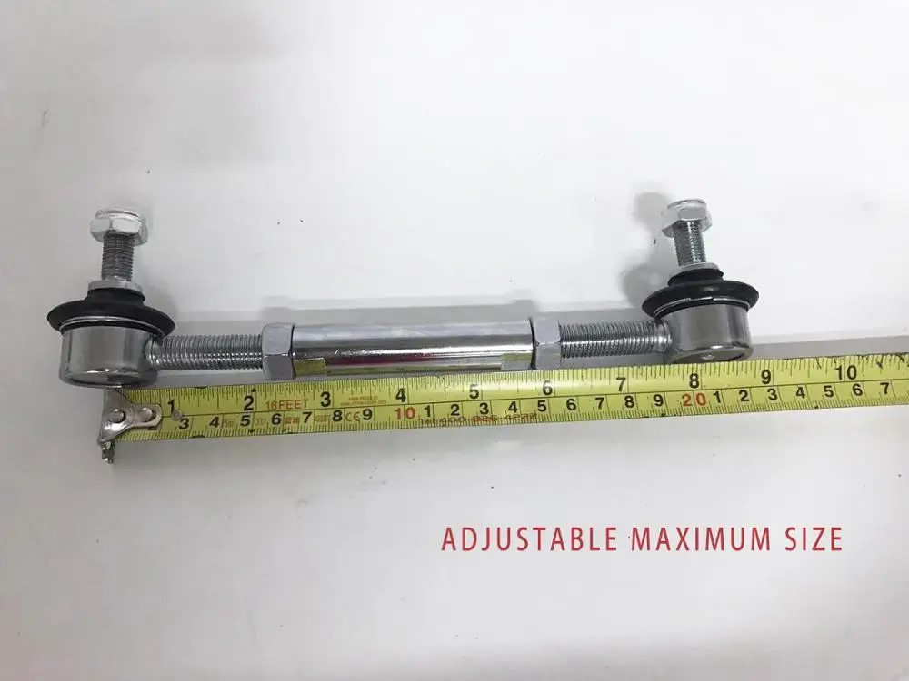 
Adjustable Front Stabilizer Anti-Roll Bar Link Rod For Navara np300 dmax mux LC120 LC150 