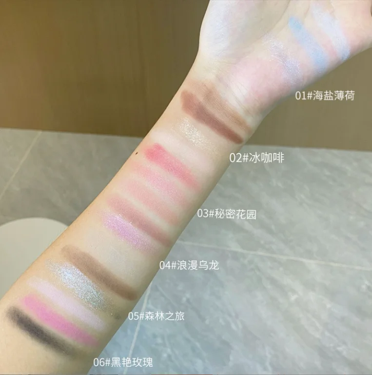 Private label Eyeshadow Pallette Cosmetics 18 Colors Eyeshadow Palette Make Up Pallette