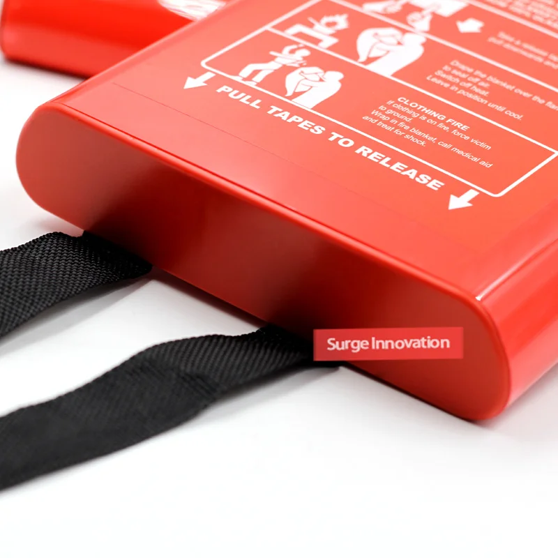 fiberglass commercial kitchen fire blanket for escape