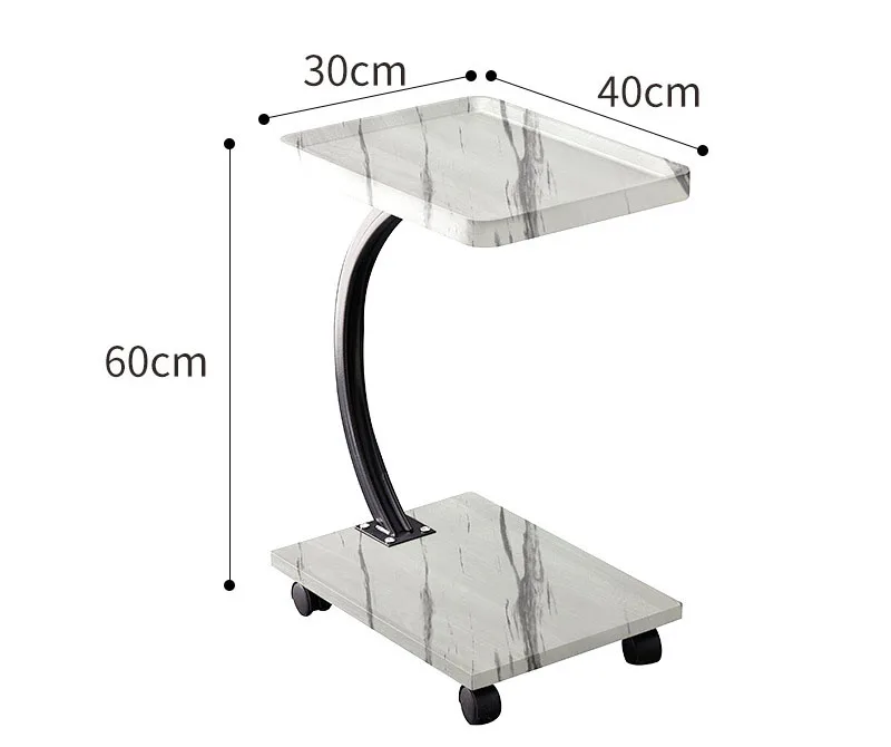 Original factory creative edge coffee table adjustable tea table simple corner movable tea table for living room hotel