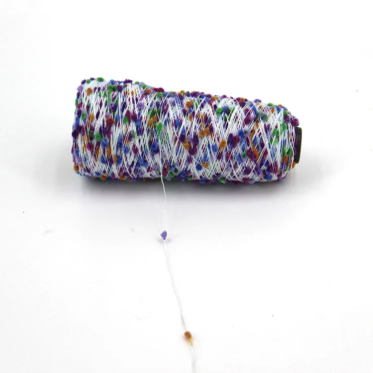 4Nm Ping-Pong Yarn Nylon & Polyester Fancy Yarn Customized Color Fancy Yarn