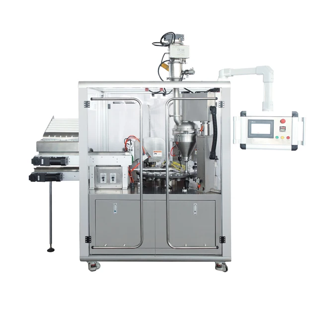 Multifunctional automatic nespresso Lavazza k cup coffee capsule filling and sealing machine muti-function for high speed