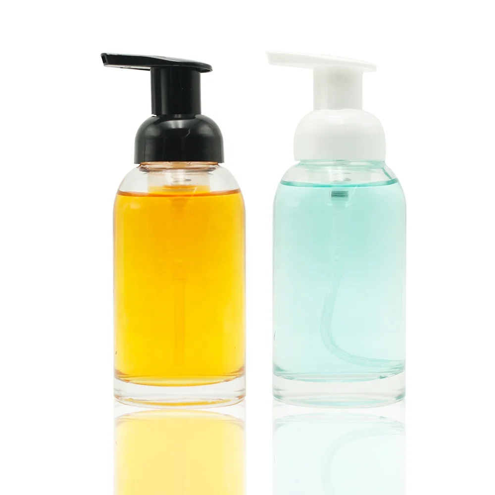 
Luxury lotion pump bottle 250ml Foam Soap Dispenser Pump Glass Lotion Bottle foam pump bottle 