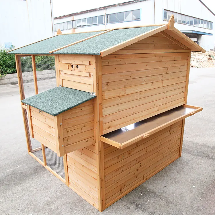
Proper Price Top Quality Outdoor Wooden High Quality Chicken Coop 
