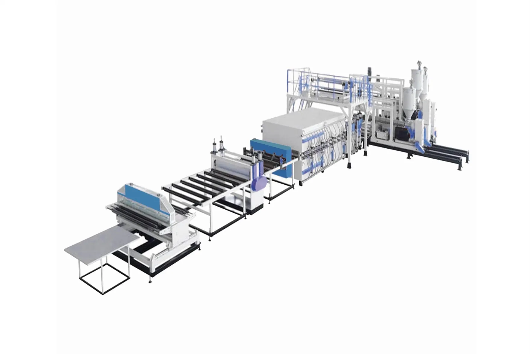 Plastic Machine For Making PP Honeycomb Bubble Sheet Multiwall Solid Sheets Board Production Line