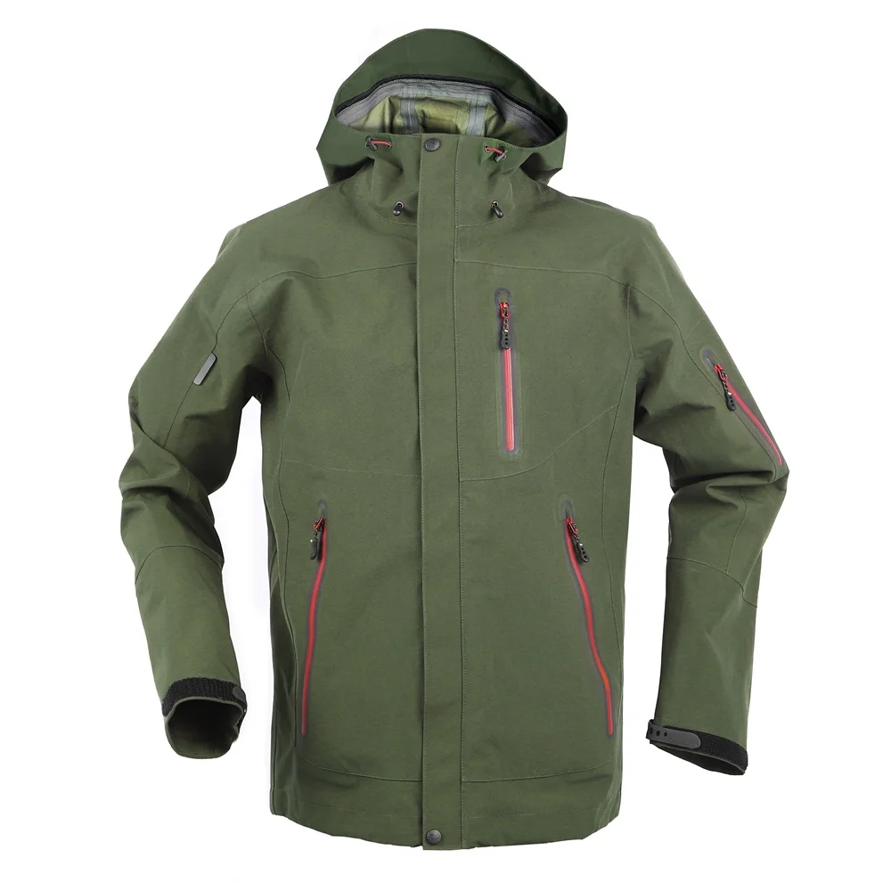 OEM  Outdoor Taped Seam Man Breathable Windbreaker waterproof Softshell Jackets