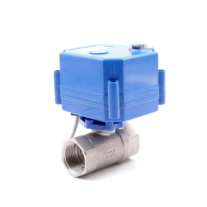 Brass and SS304  motorized flow control solenoid valve