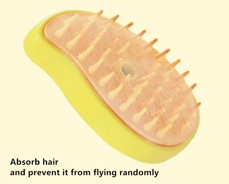 Hot Selling Cat Steam Brush Steamy Dog Brush 3 In 1 Electric Spray Cat Hair Brushes For Massage Pet Grooming Comb Hair