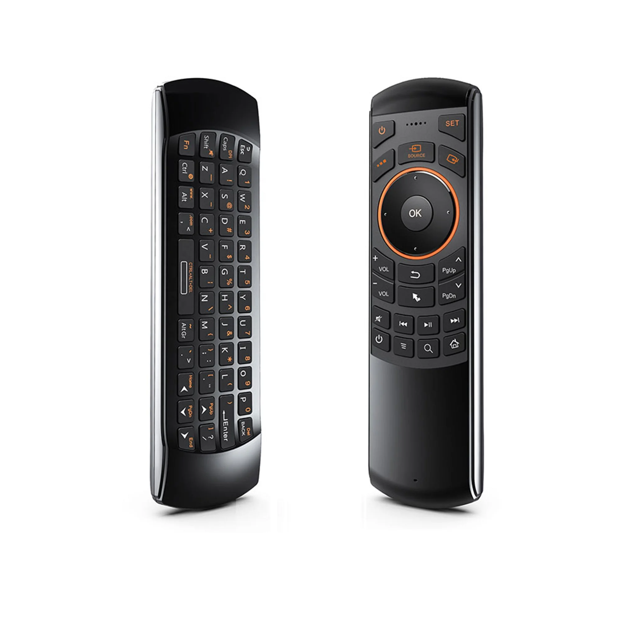 Rii Mini Wireless Keyboard Fly Mouse IR Remote Control with Programmable Key For Smart TV Android TV Box Fire TV