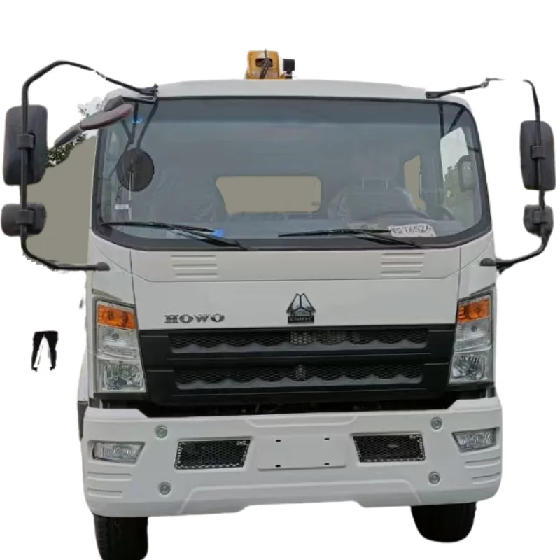 Новый китайский производитель 6 3 T SINOTRUK HOWO LHD гидравлический грузовик с краном легкий телескопический кран строительство грузовика