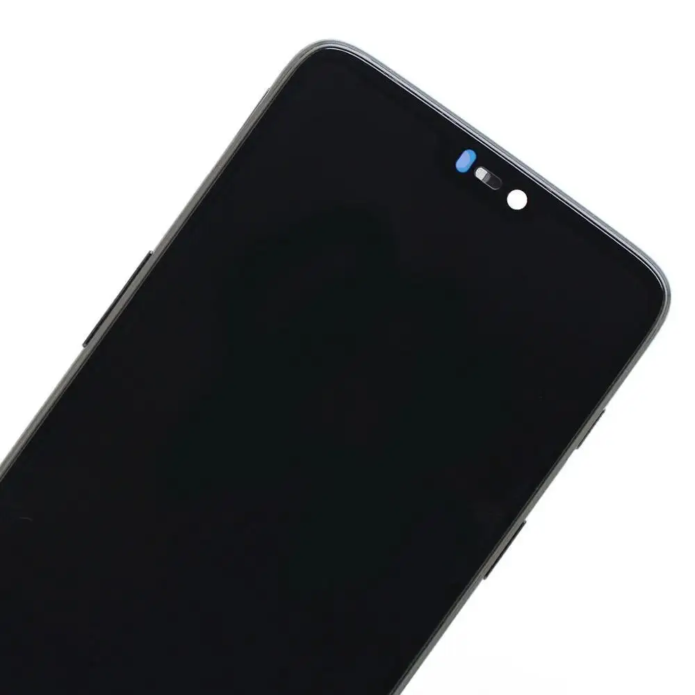 ONEPLUS 6 A6000 ЖК-дисплей AMOLED + сенсорный экран дигитайзер с рамкой