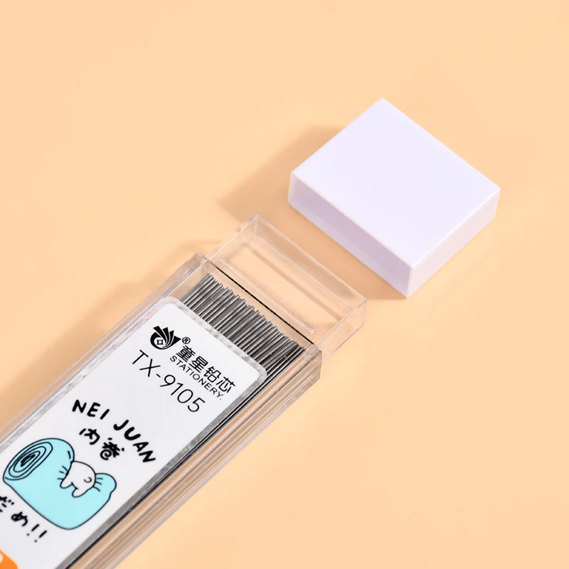 High quality wholesale Mechanical pencil lead 0.5mm, 0.7mm 2B graphite pencil Reill leads