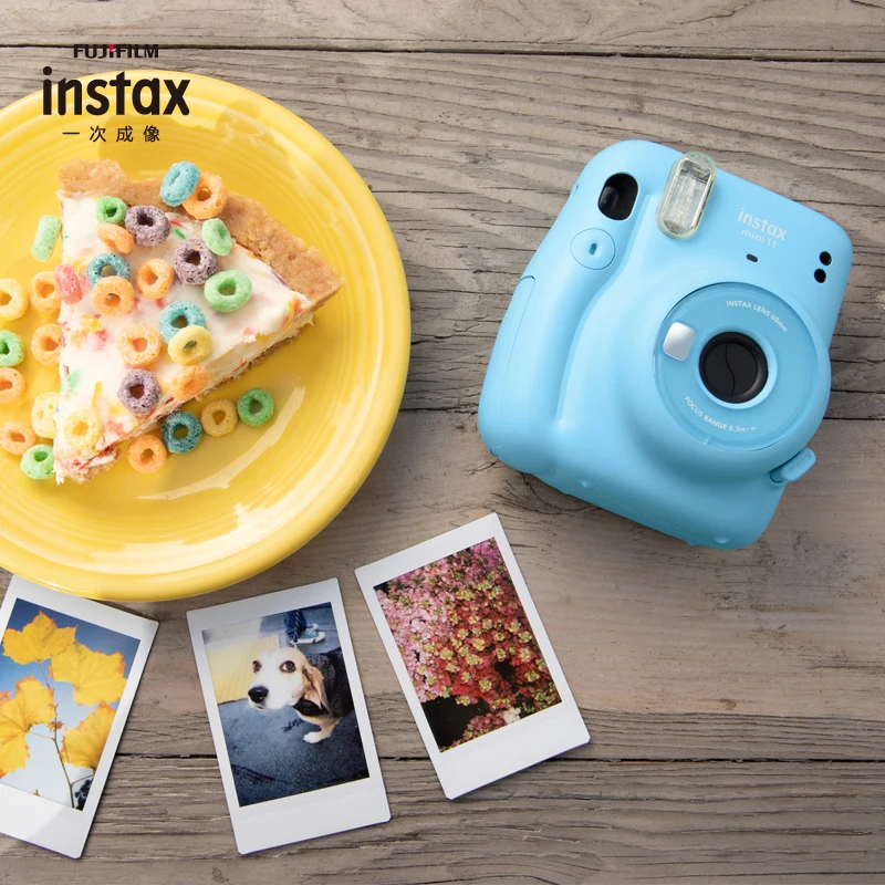 Новый выпуск Fujifilm Instax Mini 11 мгновенная камера потрясающая наружная камера подарок для девушки