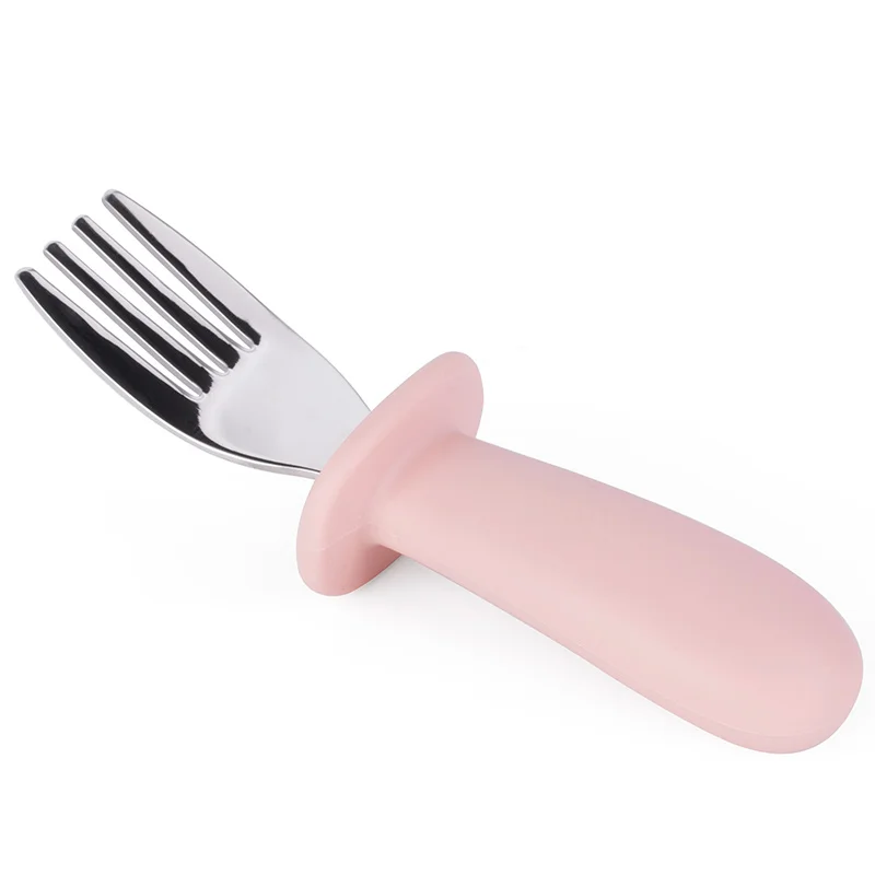 KEAN Fork Spoon Plate Bib Baby Cutlery Silicone Cooking Spoon Set Crab Rest Competitive Price Silicone Baby Plates And Spoons