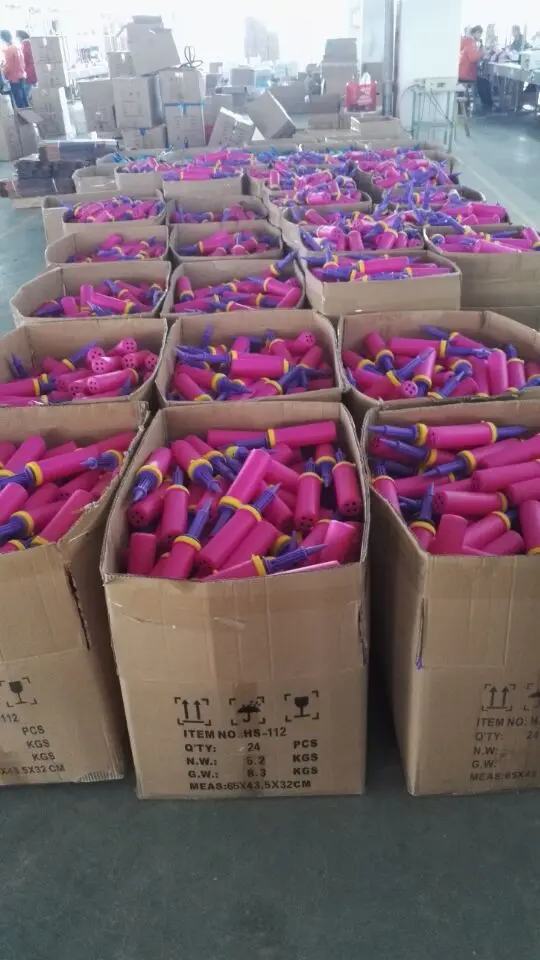 2020 party supply balloon hand pump PP material REACH GS certificate HS-106