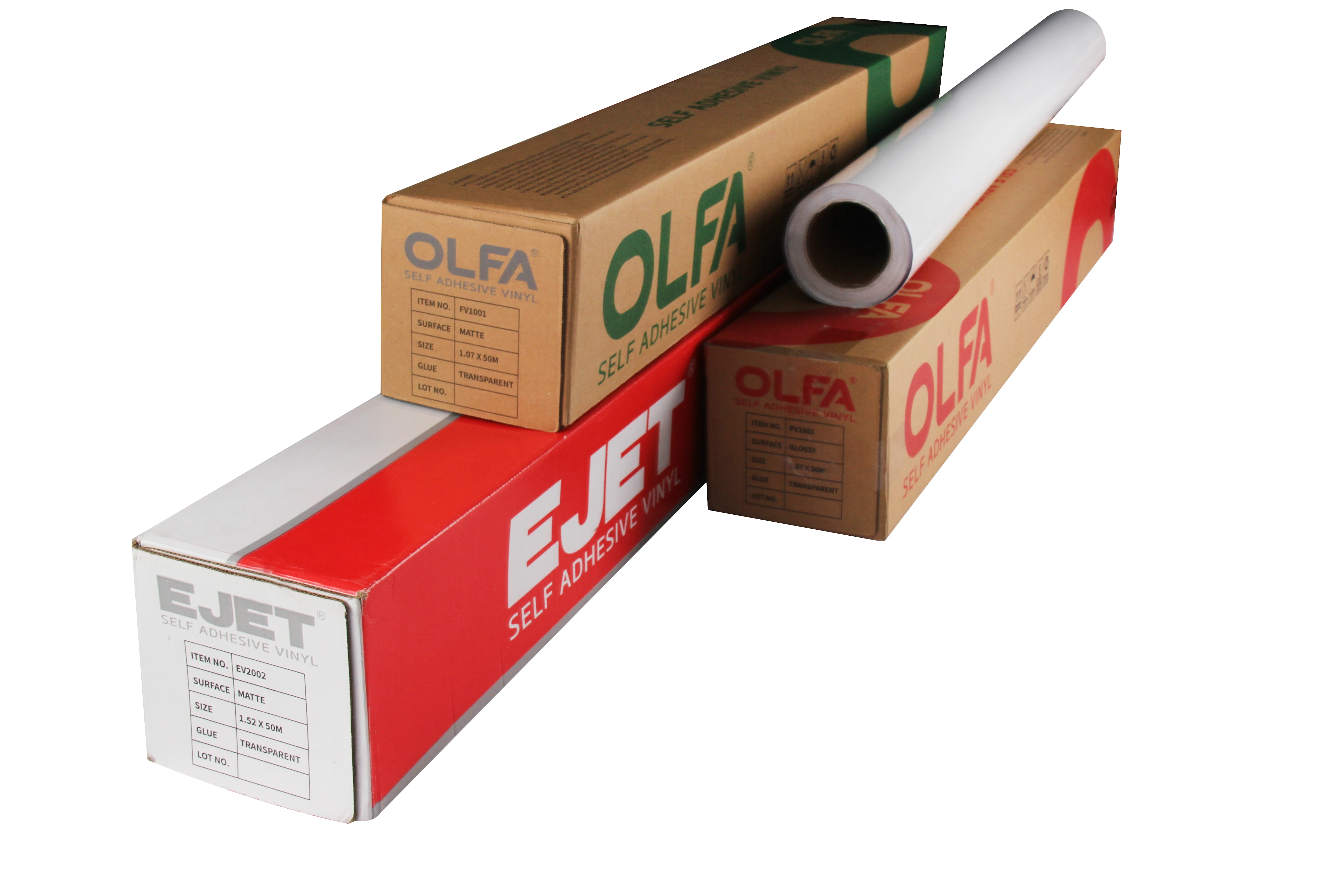 Guangzhou 100g/120g/140g/160g OEM Customizable EJET/OLFA/NIO/AD PVC Self Adhesive Vinyl Sticker for Car and Billboard