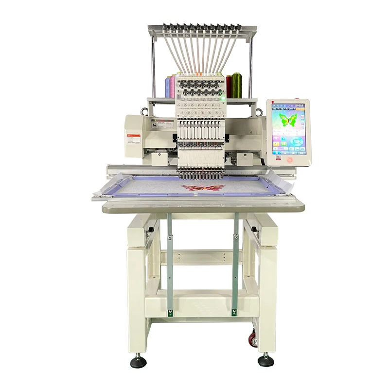 High quality embroidery machine clothes single head embroidery machine clothes single head embroidery machine