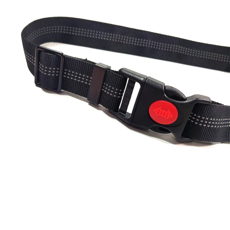 Adjustable Dog Car Seat Belt Dog Bungee Buffer Leash Pet Dog Car Seat Belt Collar