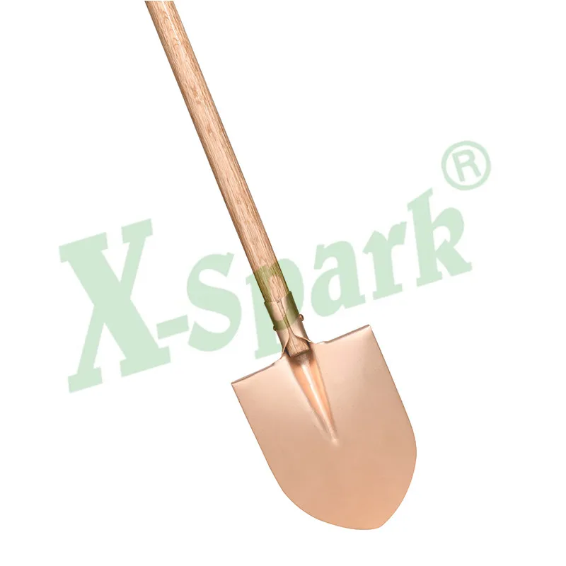 
New products non sparking non magnetic solid brass point shovel 