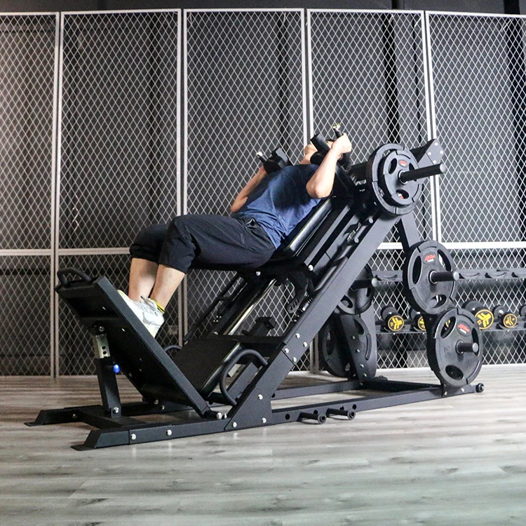 Factory Price China Supplier Gym Machine / Fitness Equipment Hack Squat And Leg Press Leg Press Calf Press