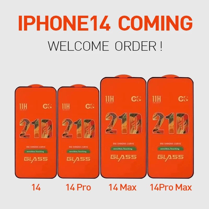 2022 полное покрытие клеевое ударопрочное закаленное стекло без пузырьков 21D Защита экрана для Iphone 12 Mini Pro Max