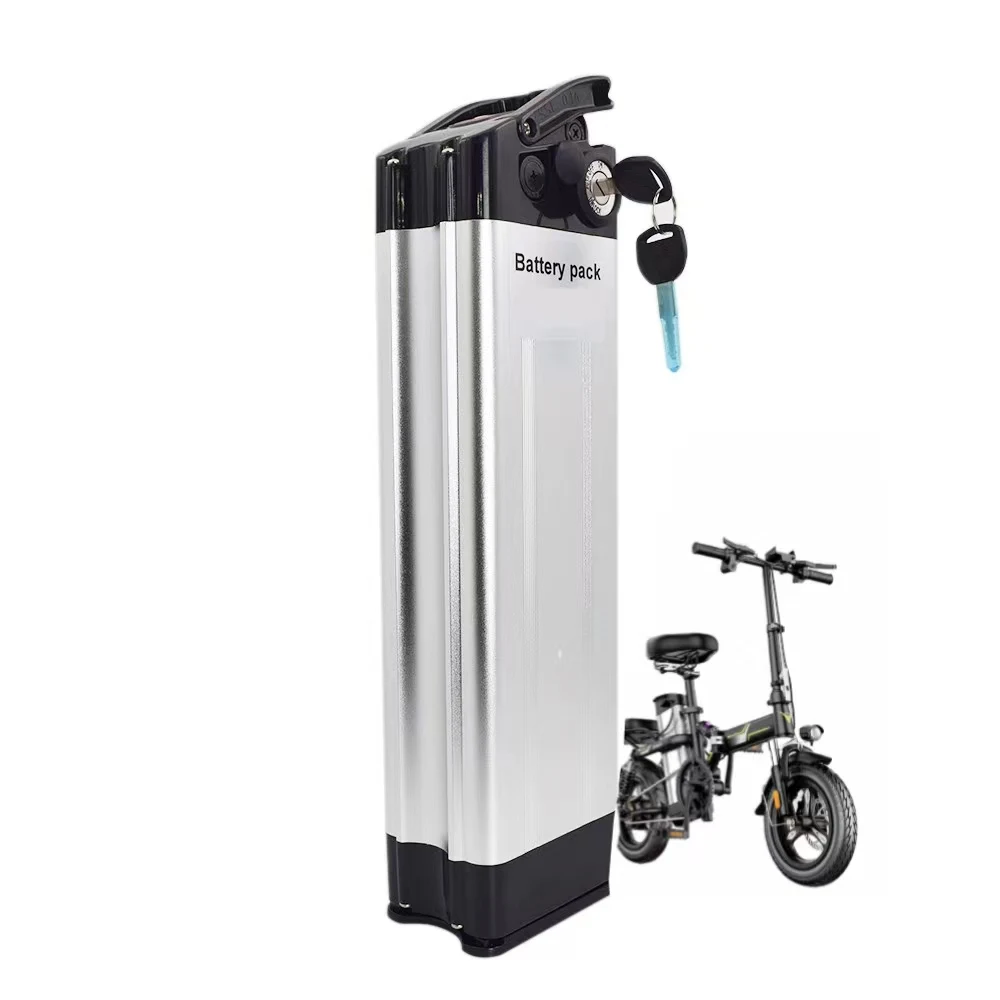 GEB  48V 36V 10Ah factory customized 24V 20Ah 15Ah silver fish electric folding modified mountain bike lithium power battery