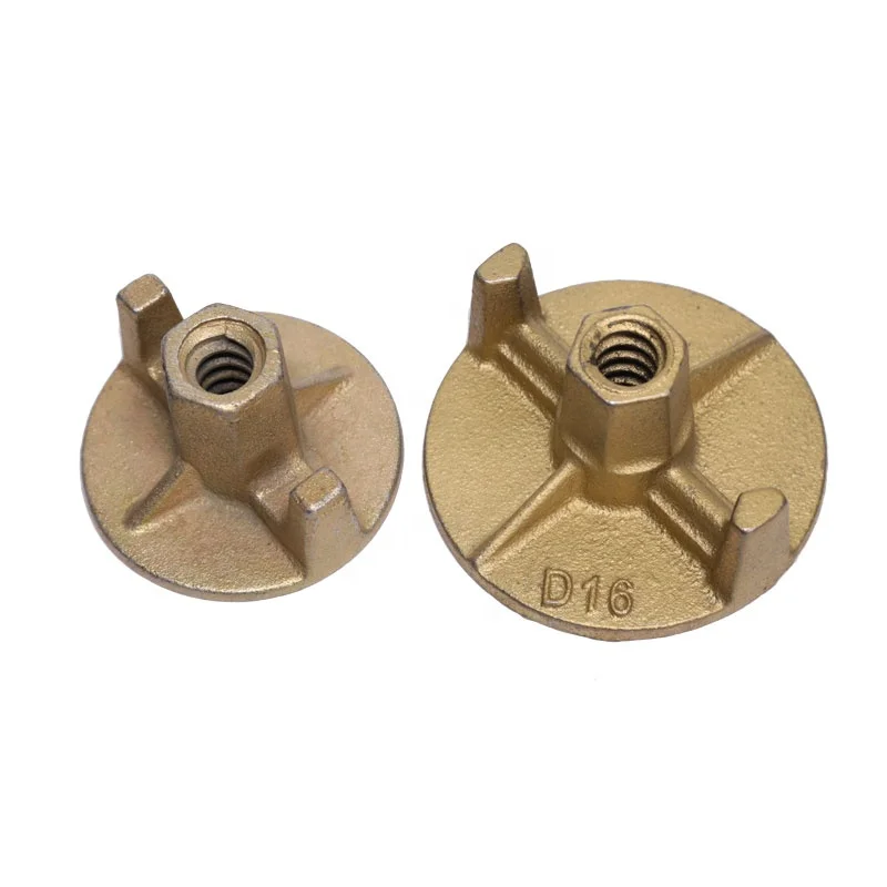 Concrete Formwork Accessories Threaded Rod Tie Rod For Construction With Wing Nut Formwork Clamp