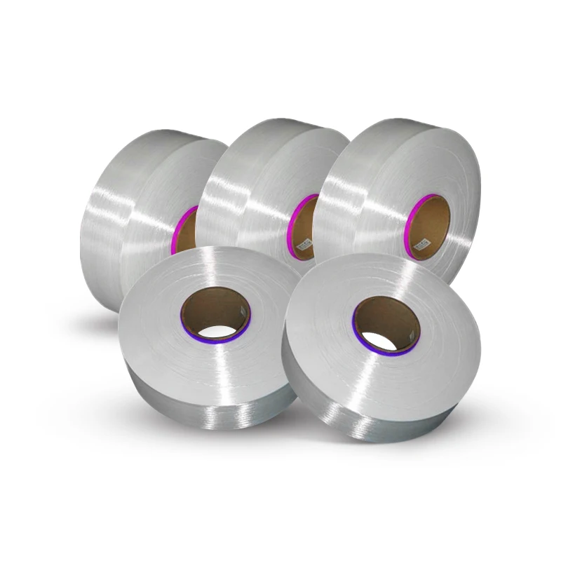 Пряжа из нейлона 6 trilobal Яркий Высокая прочность нескатывающаяся верхняя одежда FDY 20d 6f нейлон