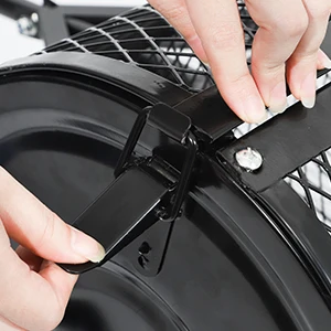 AN-TAI Lawn Spreader Roller Multi Purpose Time Saving Effective Adjustable Handle Metal Mesh Peat Moss Spreader