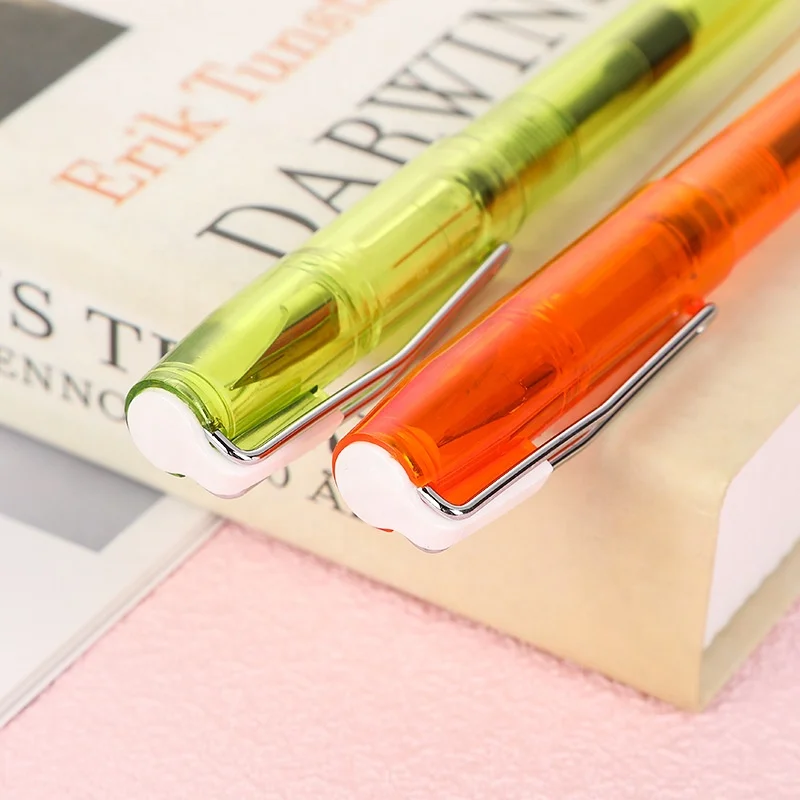 3.4MM ink sac student plastic fountain pen
