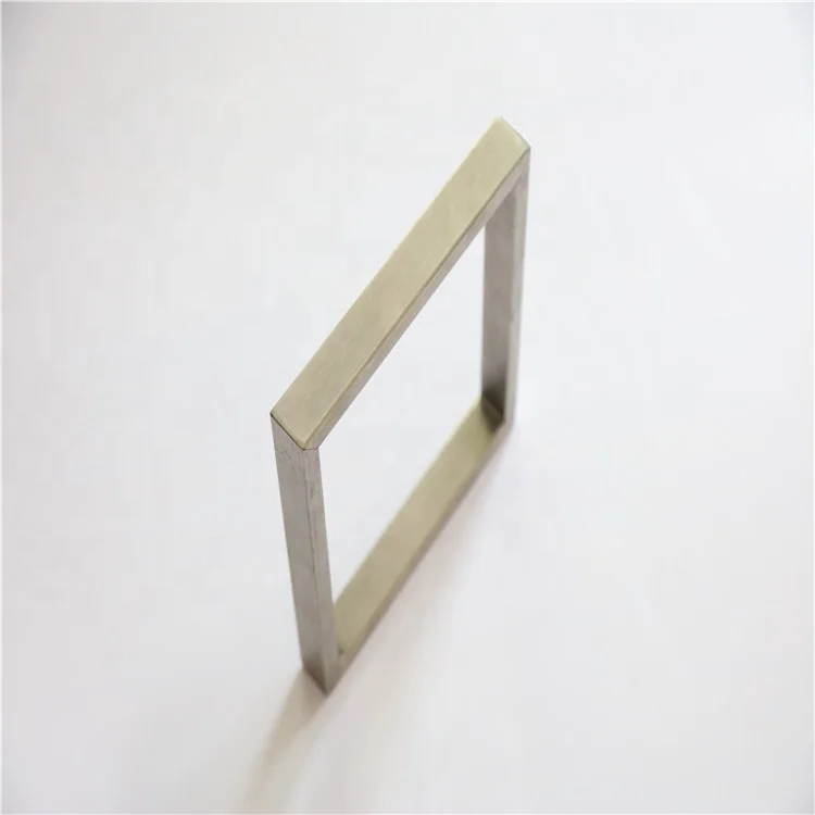 Luxury Hotel Mirror Decoration Stainless Steel Metal Frame