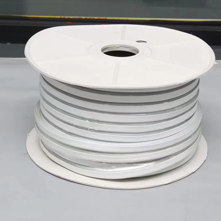 220v 08x16mm Waterproof Neon Rope Light PVC Soft LED Flexible Neon Light Building Landscape Lighting IP65 Neon 50m 100m,