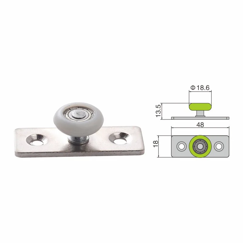 Factory Wholesale Price Online Technical Support Bearing Guide Hardware Handle Furniture Track And Bottom Roller