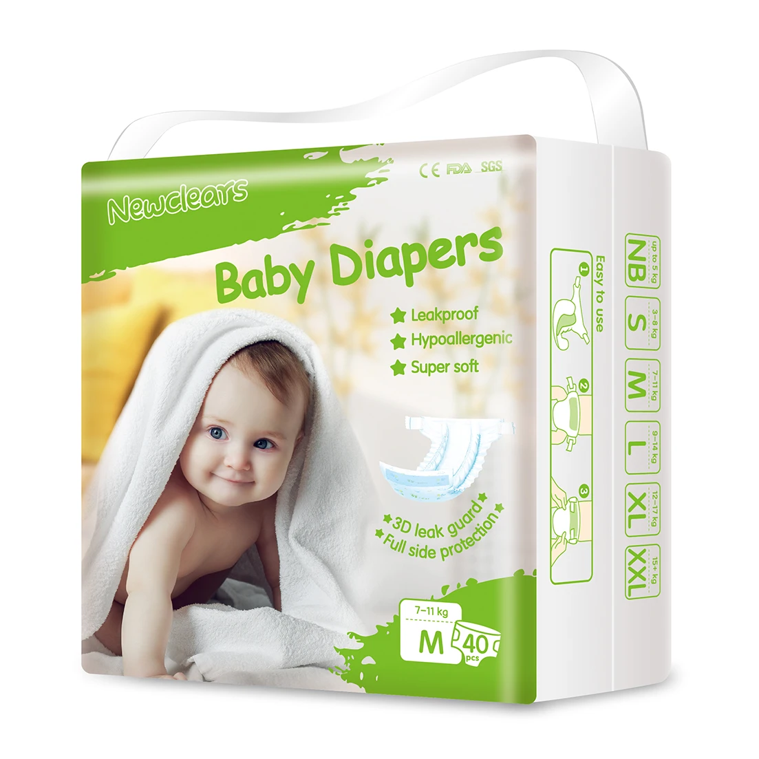 hot selling fine disposable  baby diapers  nappy  from China manufacturer