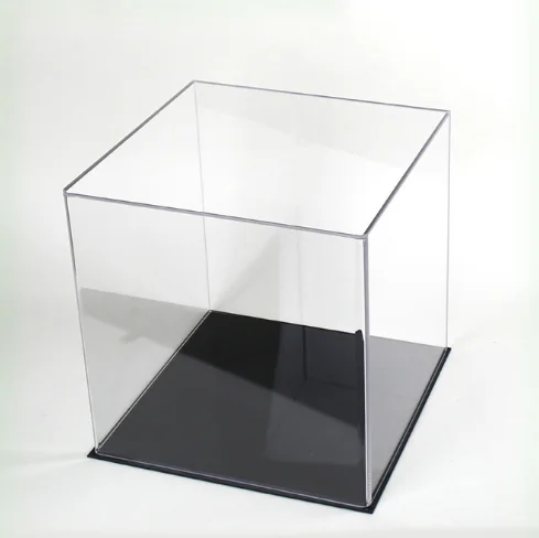 Clear luxury acrylic empty golf ball boxes storage box lid display case acrylic box
