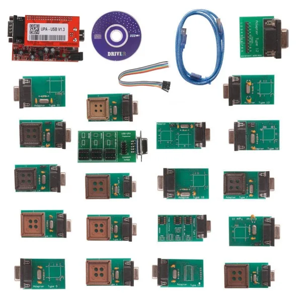 Новый UPA USB программист с полным адаптером функцией Nec