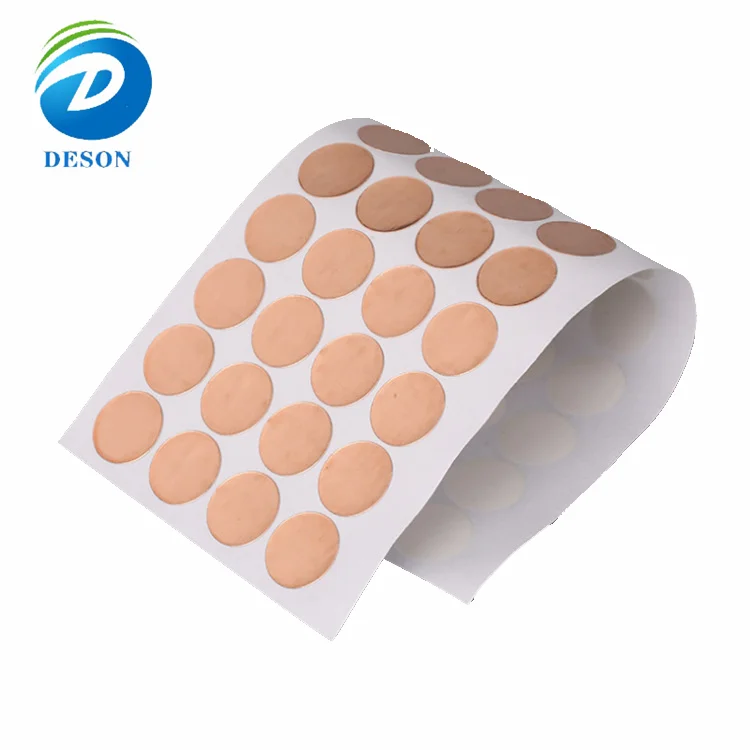 Deson Custom Single Sided Adhesive copper foil emi shielding for power transformer winding pcb adhesive copper foil gasket pads