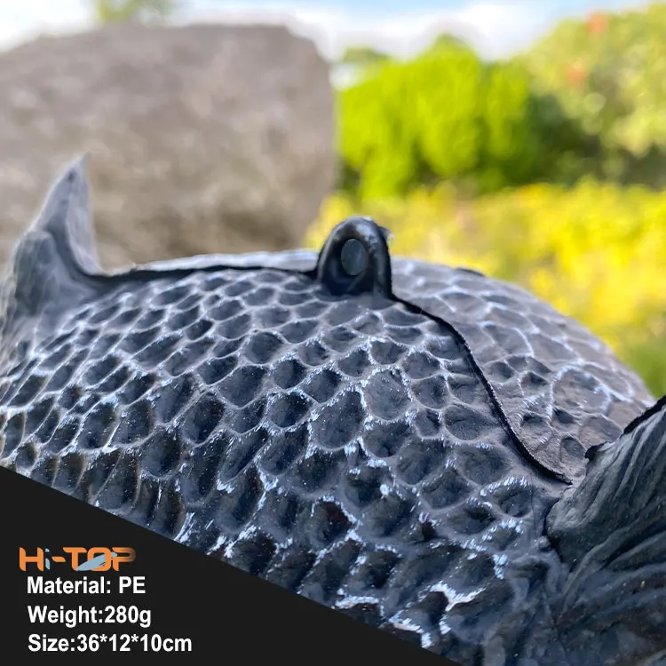 Hitop Outdoor Pe Owl Bird Scarecrow Decoy Duc Decoys Hunting Owl Decoys To Scare Birds Away