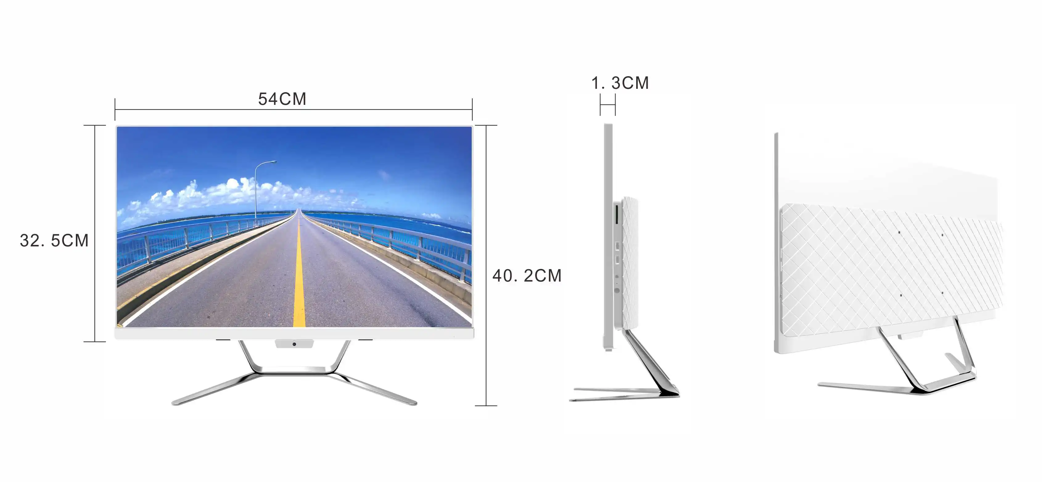 New i5 10400 16G RAM 512G SSD Desktop 23.8 Inch Gamer Camera Microphone BT 4.0 Aio Led Ips All-In-One Pc All In One Computer