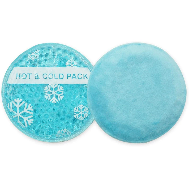 round shape gel ice pack reusable natural gel beads hot and cold pack manufacturer