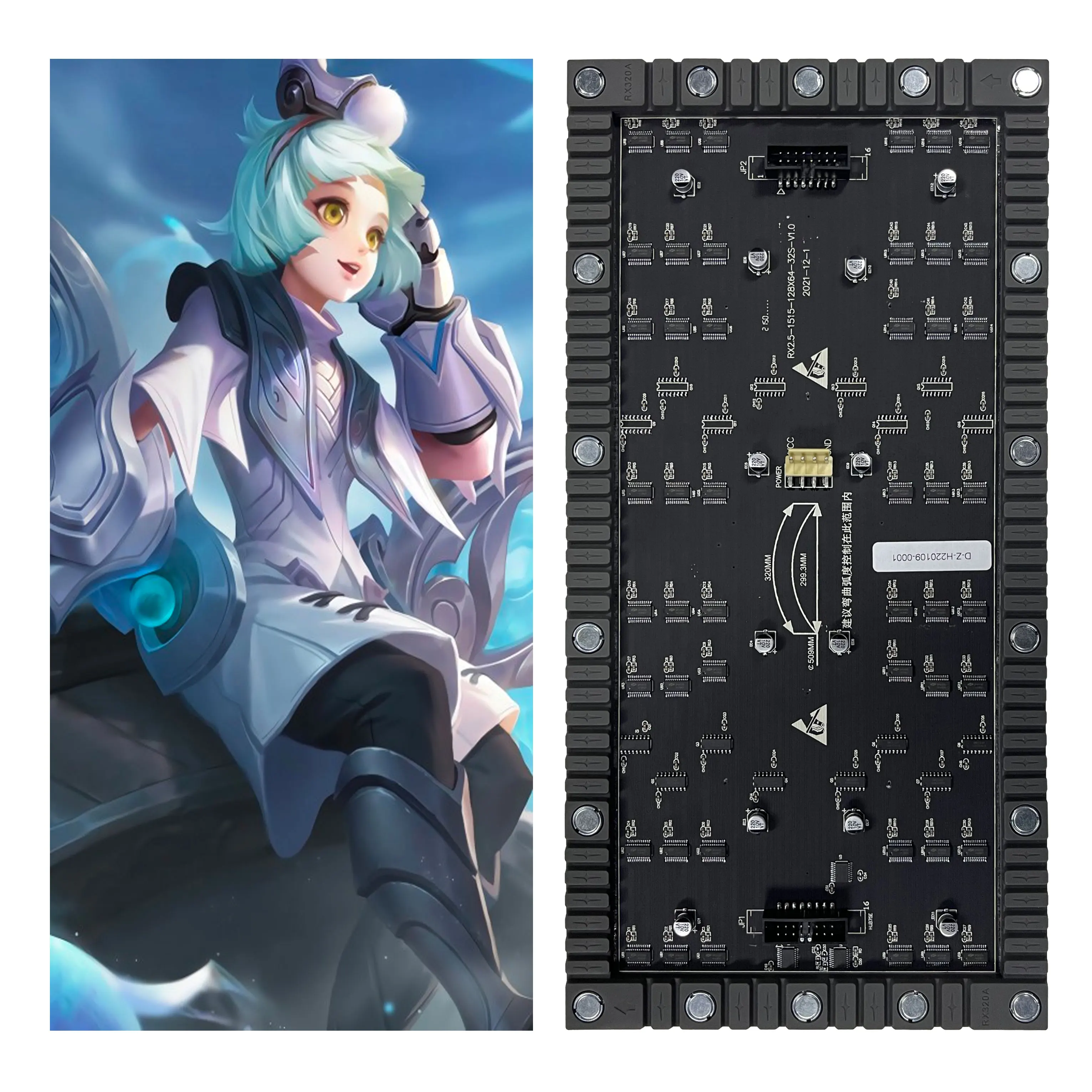 Высокая яркость для помещений P2.5 полный концертный фон Светодиодная панель настенный сценический светодиодный экран дисплей видео стены изогнутой формы