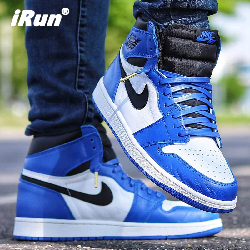 SunFei ecoleather shoelaces Blue Vibes leather laces Colorful Printing Sheepskin Leather Sneakers laces white metal tip