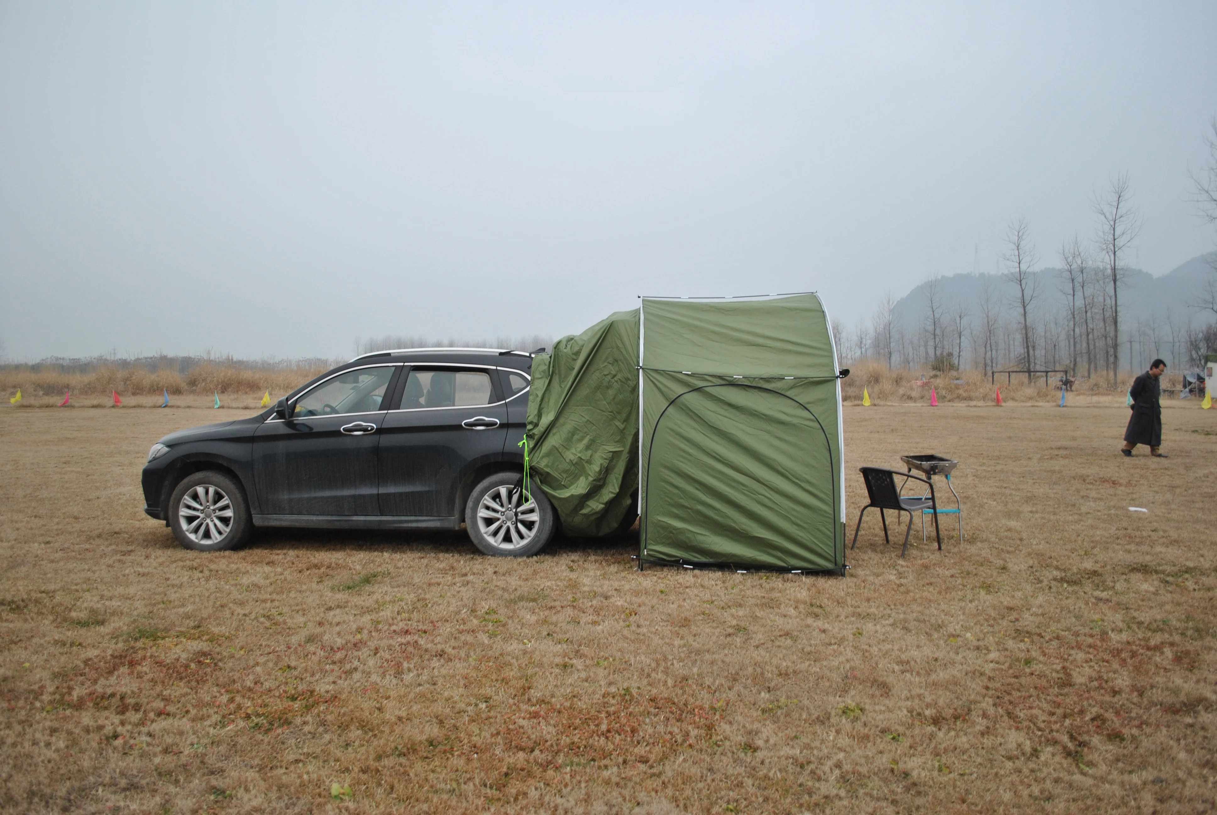 CZX-553 автомобильный тент от солнца для защиты Дождя Кемпинг SUV задний палатка портативный Водонепроницаемый заднего может использоваться отдельно как велосипед или хранения